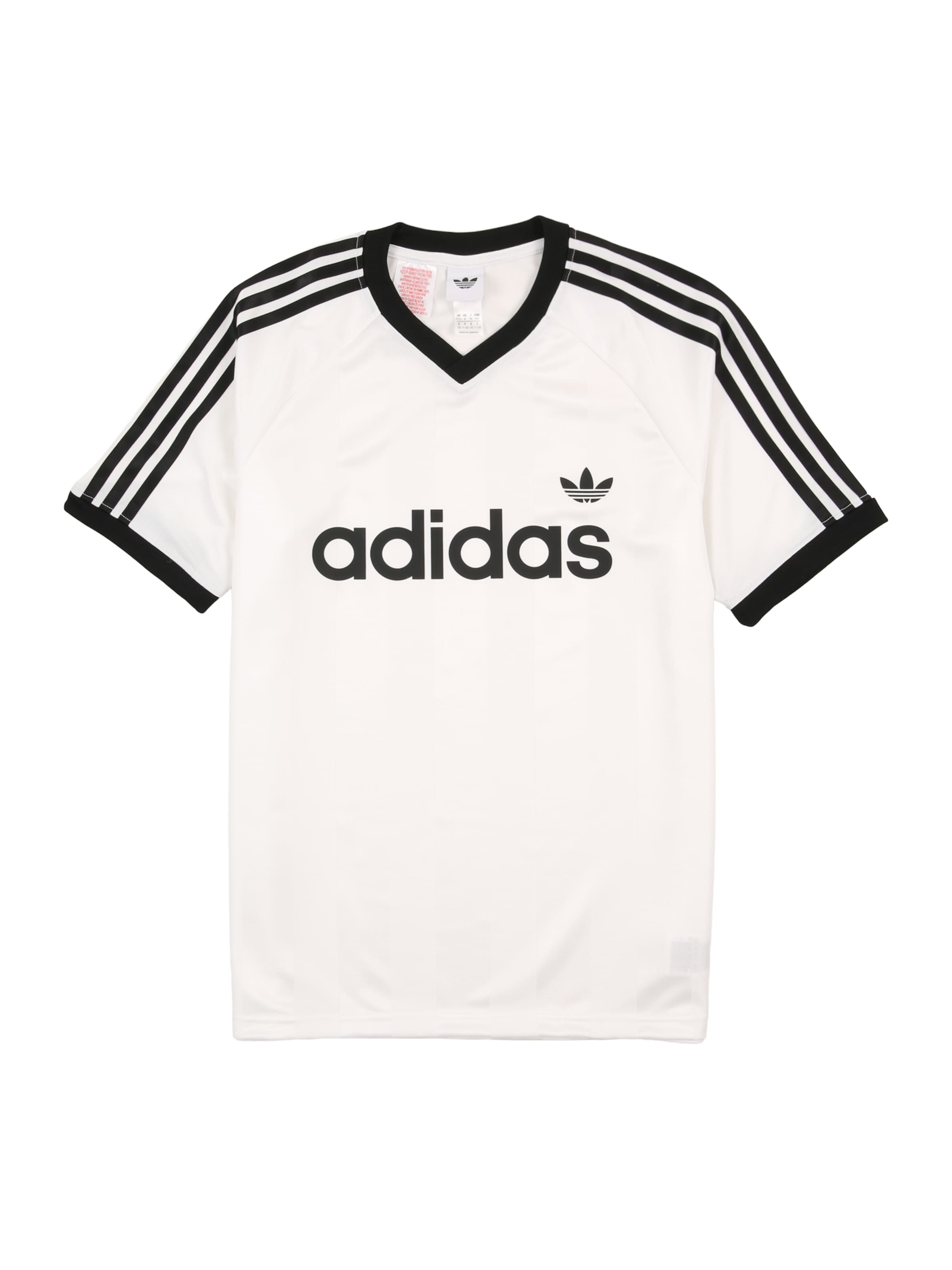 balta ADIDAS ORIGINALS Marškinėliai: priekis