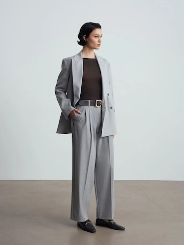Wide Leg Pantalon Dilvin en gris