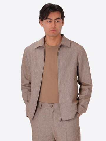 Distretto12 - Chaqueta de entretiempo 'Certo' en beige: frente
