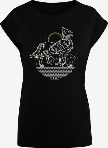 ABSOLUTE CULT Shirt 'Harry Potter - Buckbeak' in Schwarz: Vorderseite