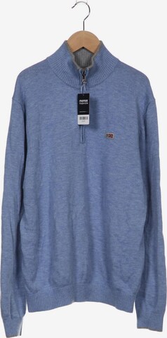 NAPAPIJRI Sweater & Cardigan in XL in Blue: front
