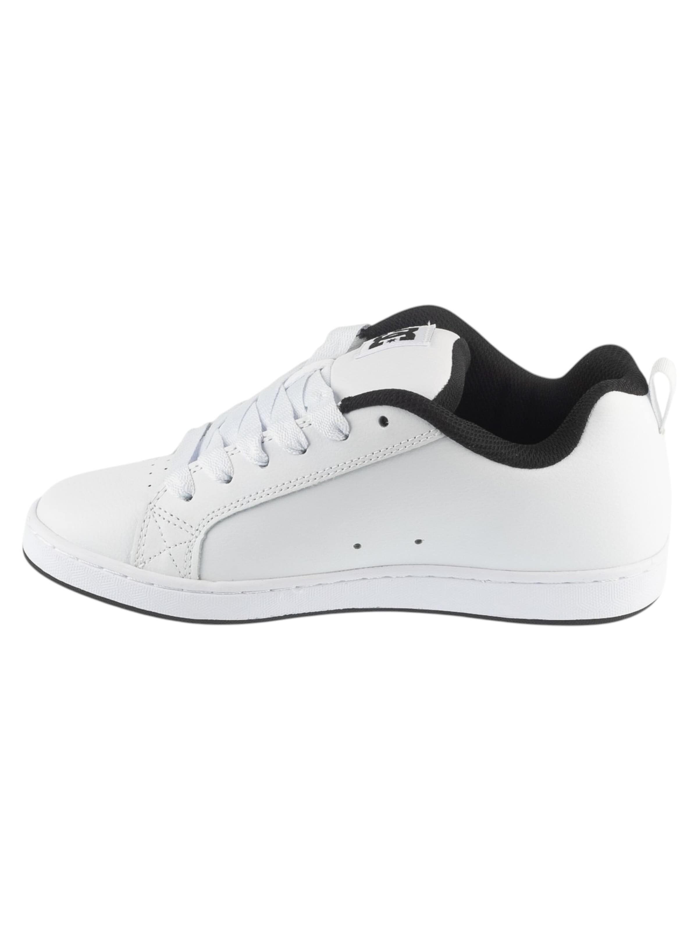 DC Shoes Sneakers laag 'DC Court Graffik' in Wit