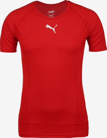 PUMA T-Shirt 'Liga' in Rot: predná strana