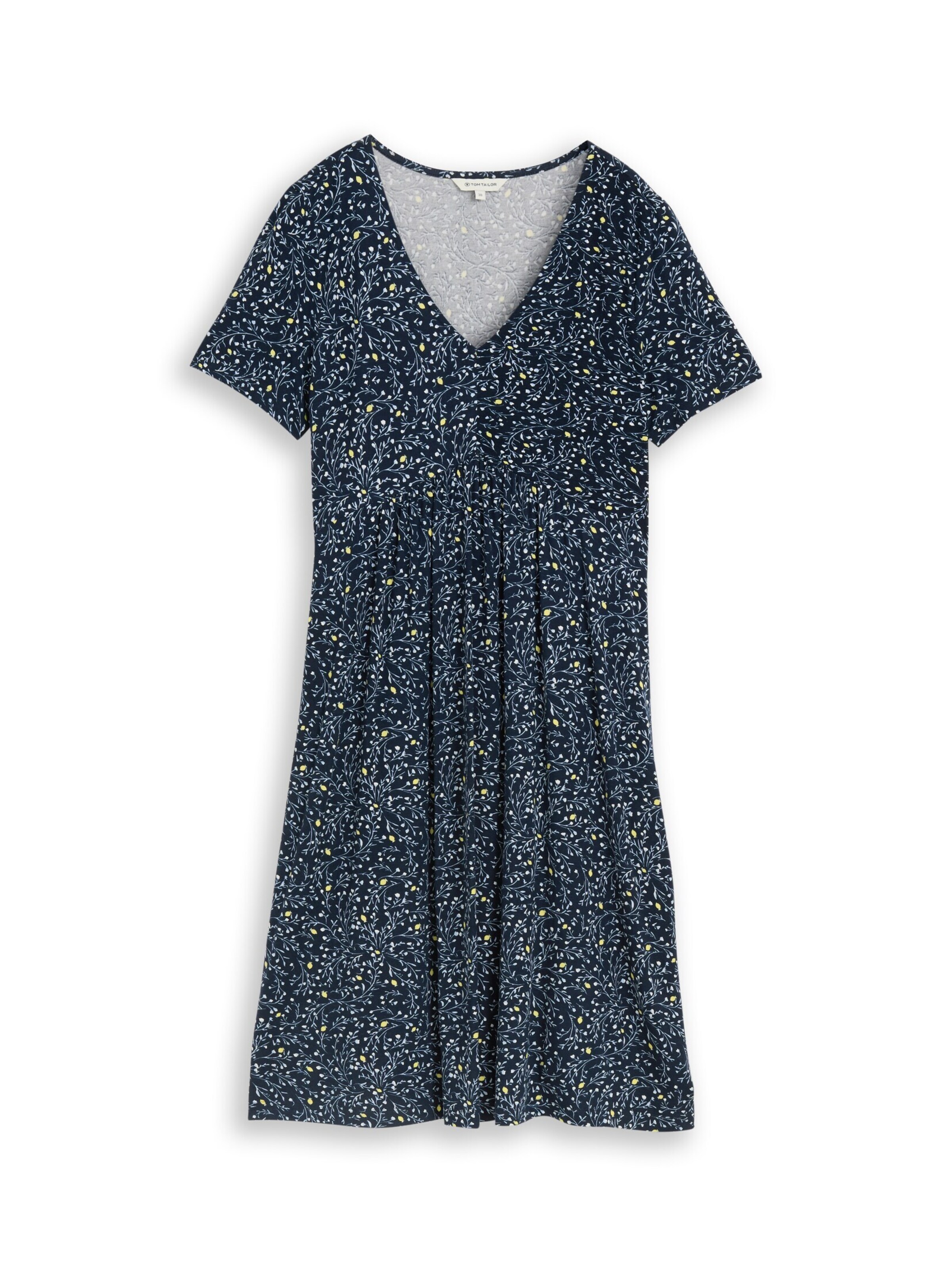 TOM TAILOR Robe en 36 en bleu foncé / mélange de couleurs, Vue avec produit