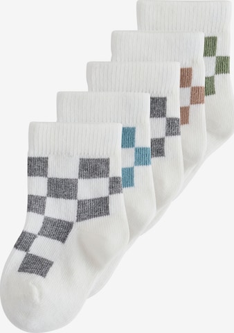 Next Socken in Weiß: Vorderseite