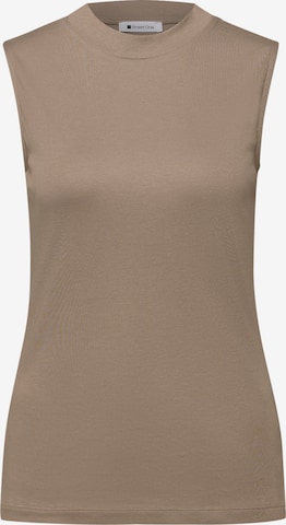 STREET ONE Top in Brown: front