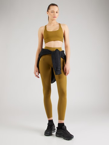 On Skinny Sports trousers 'Movement' in Green