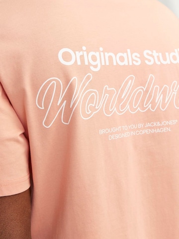 Maglietta 'Vesterbro' di JACK & JONES in arancione