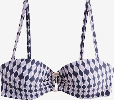 Next Bikinitoppi koossa 70/I värissä laivastonsininen / syreeni / valkoinen, Tuotenäkymä