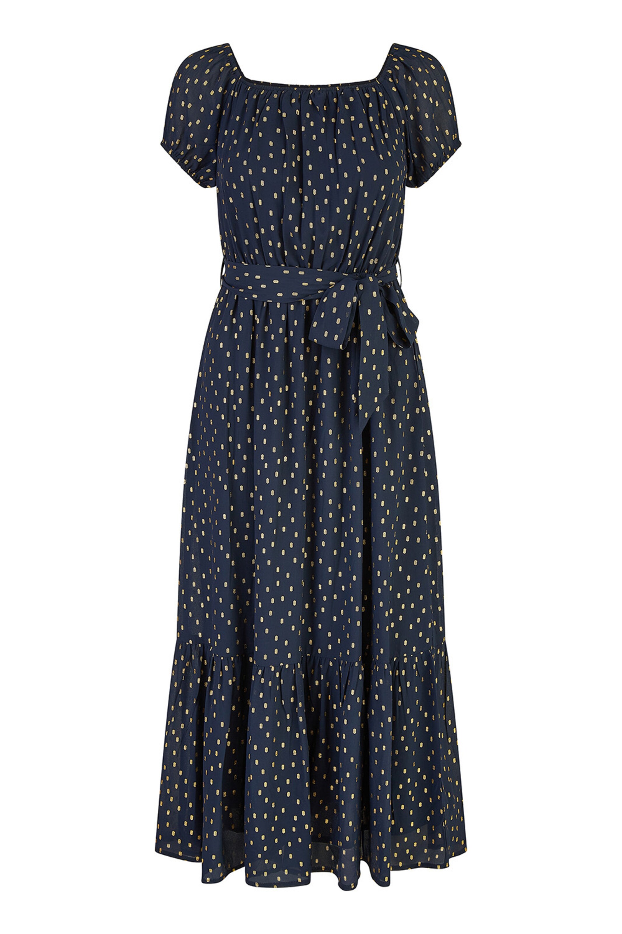 Mela London Рокля в синьо: отпред