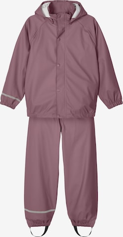NAME IT - Traje funcional en lila: frente