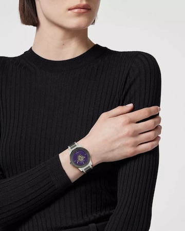 VERSACE Analog watch 'Medusa Deco' in Silver