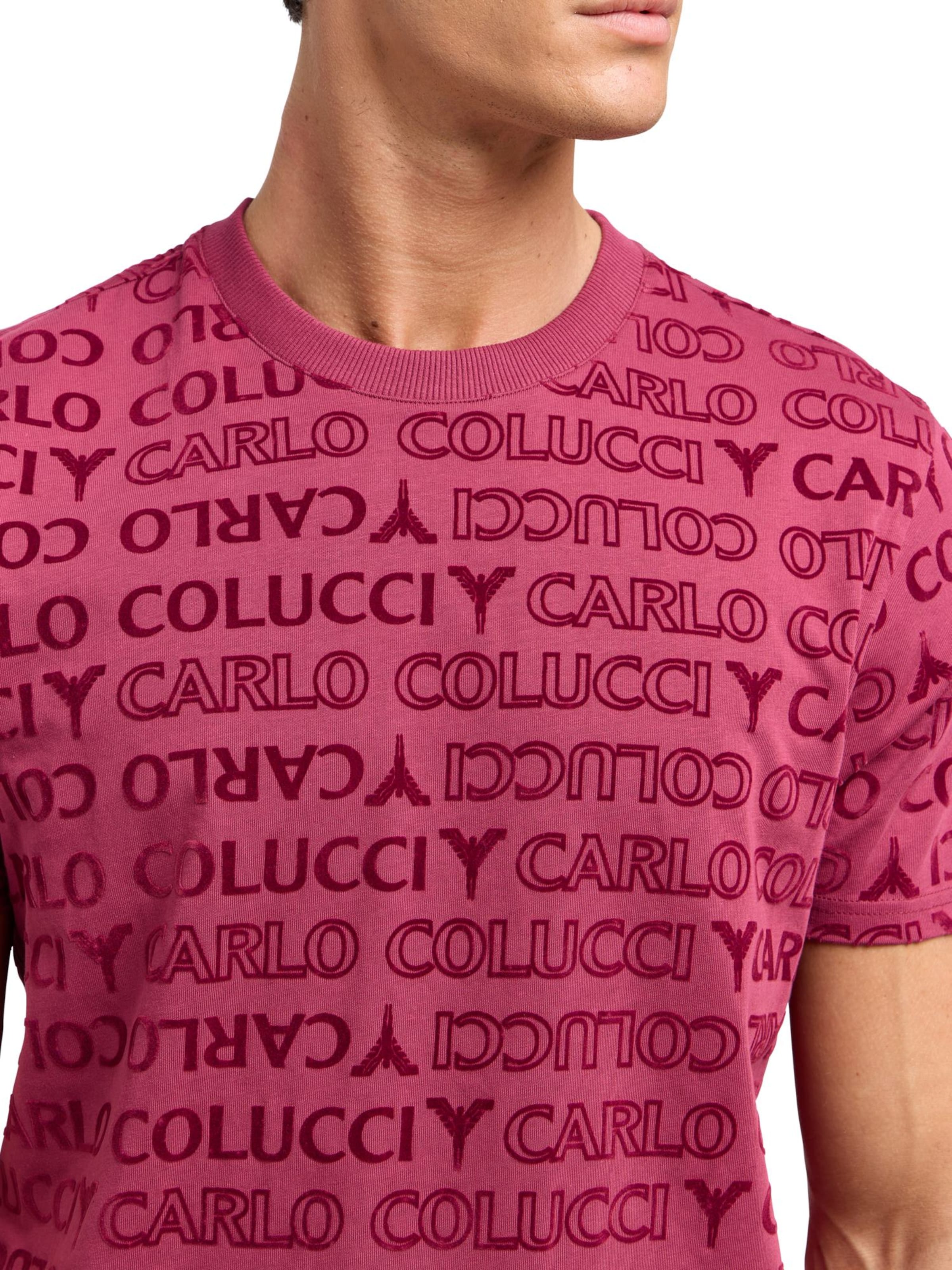 T-Shirt ' Di Penta ' Carlo Colucci en rouge