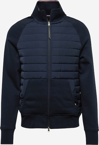 TOMMY HILFIGER Sweatvest in Blauw: voorkant