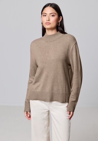 Street One Studio Sweater in Beige: front