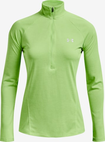 UNDER ARMOUR Functioneel shirt in Groen: voorkant