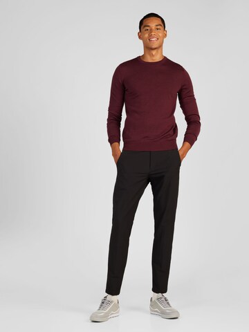 HUGO Pullover 'San Cedric' in Rot
