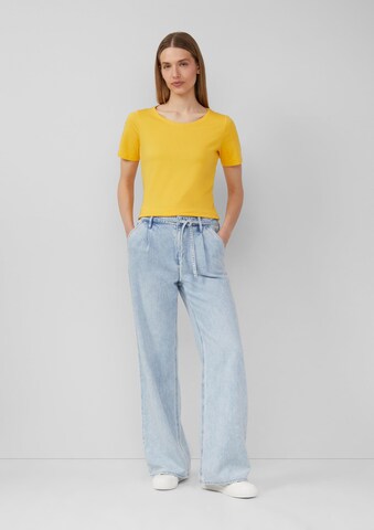 T-shirt s.Oliver en jaune
