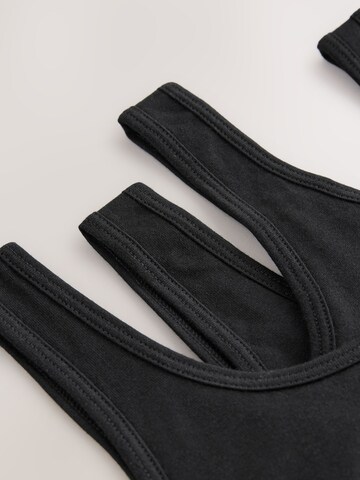 Next Bustier Modrček | črna barva