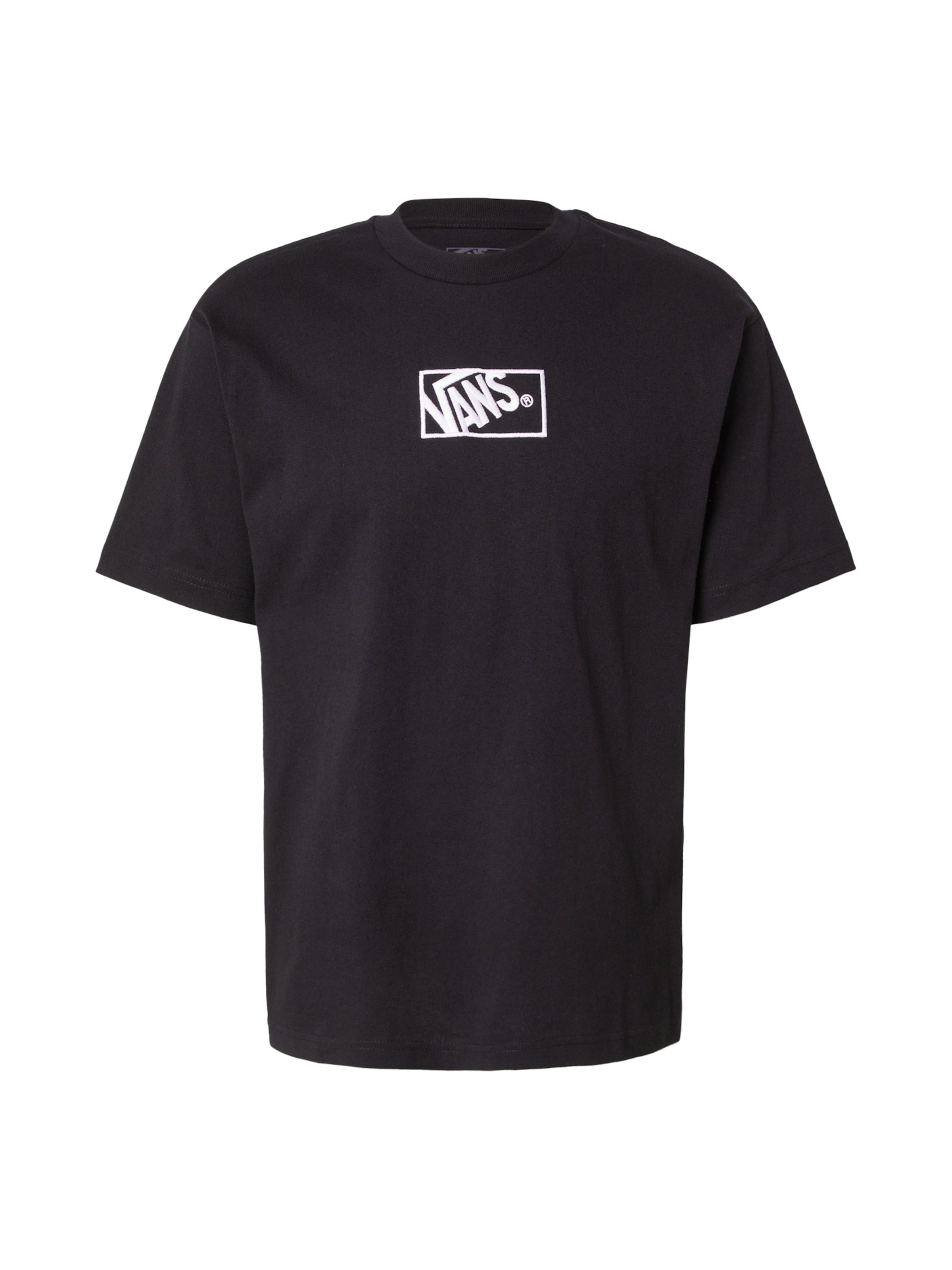 VANS - Camiseta en negro: frente