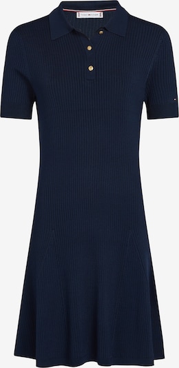 Megzta suknelė iš TOMMY HILFIGER, spalva – tamsiai mėlyna, Prekių apžvalga