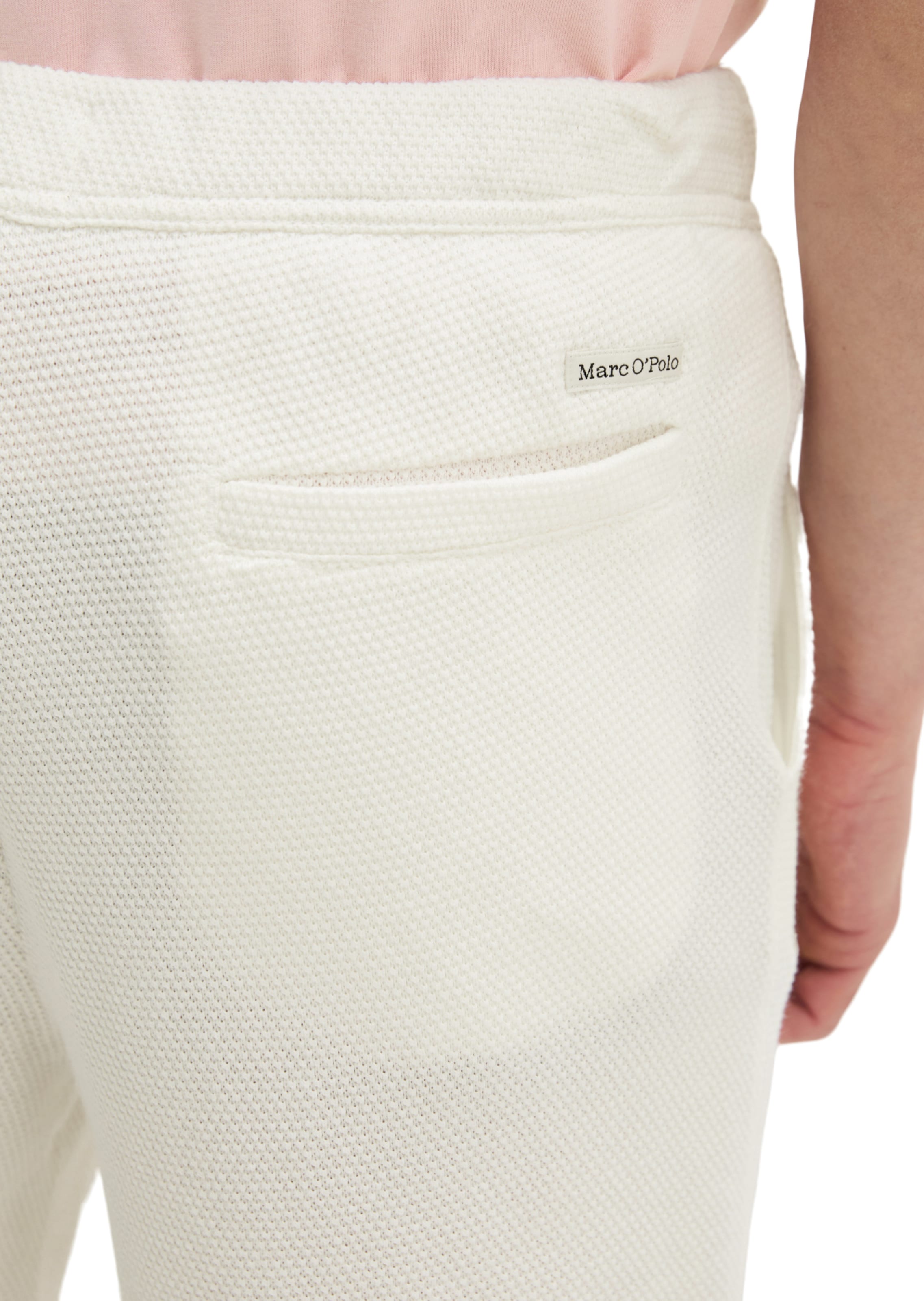 Regular Pantalon Marc O'Polo en blanc