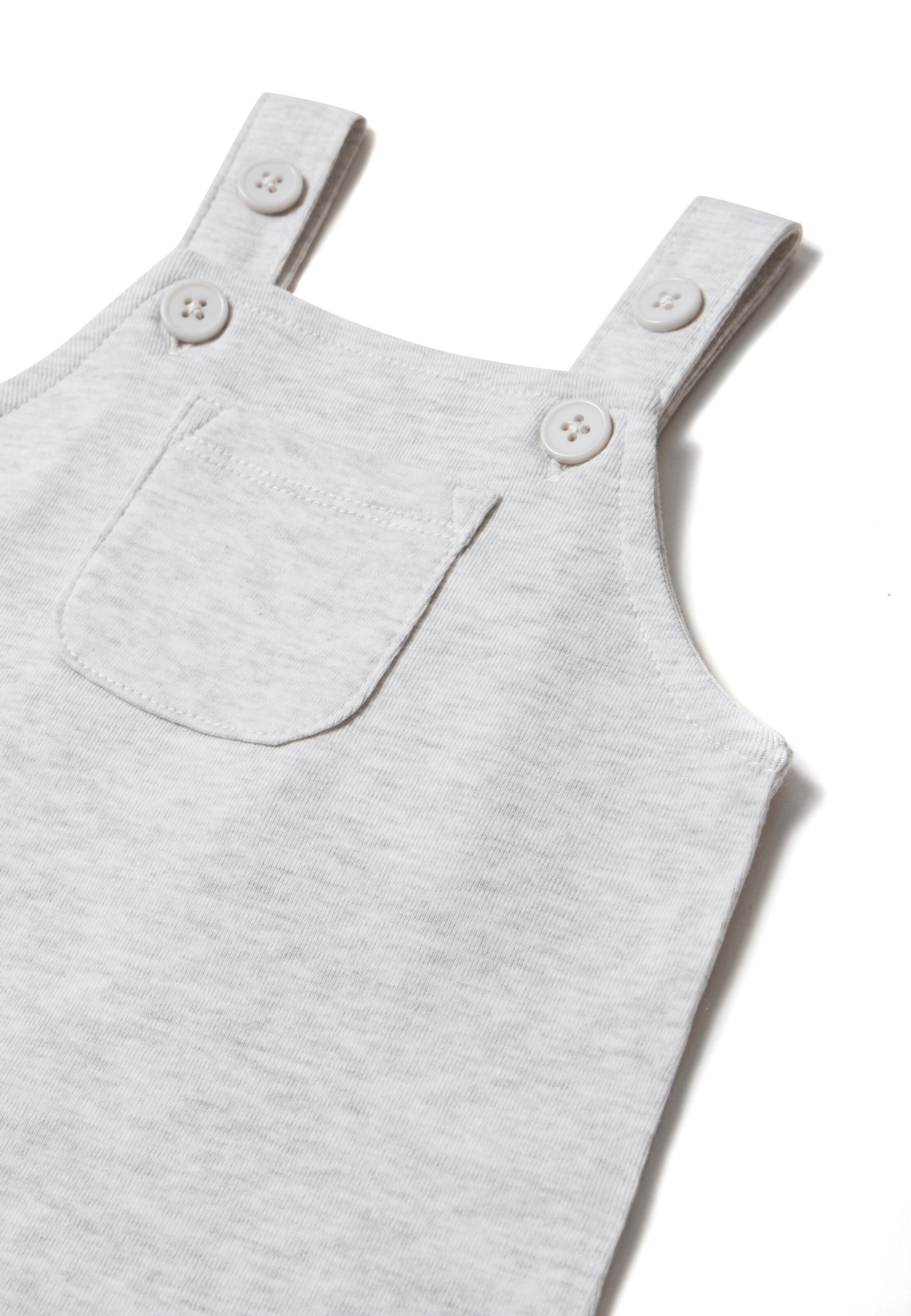 Stellou & Friends Regular Dungarees in Grey