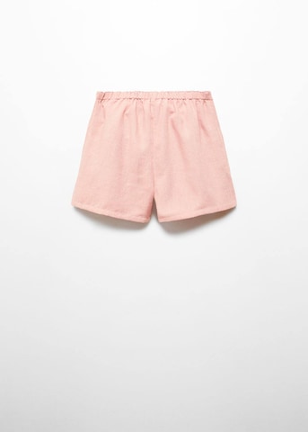 MANGO KIDS Loosefit Byxa 'Lia' i rosa