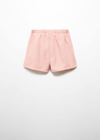 MANGO KIDS Loosefit Shorts 'Lia' in Pink