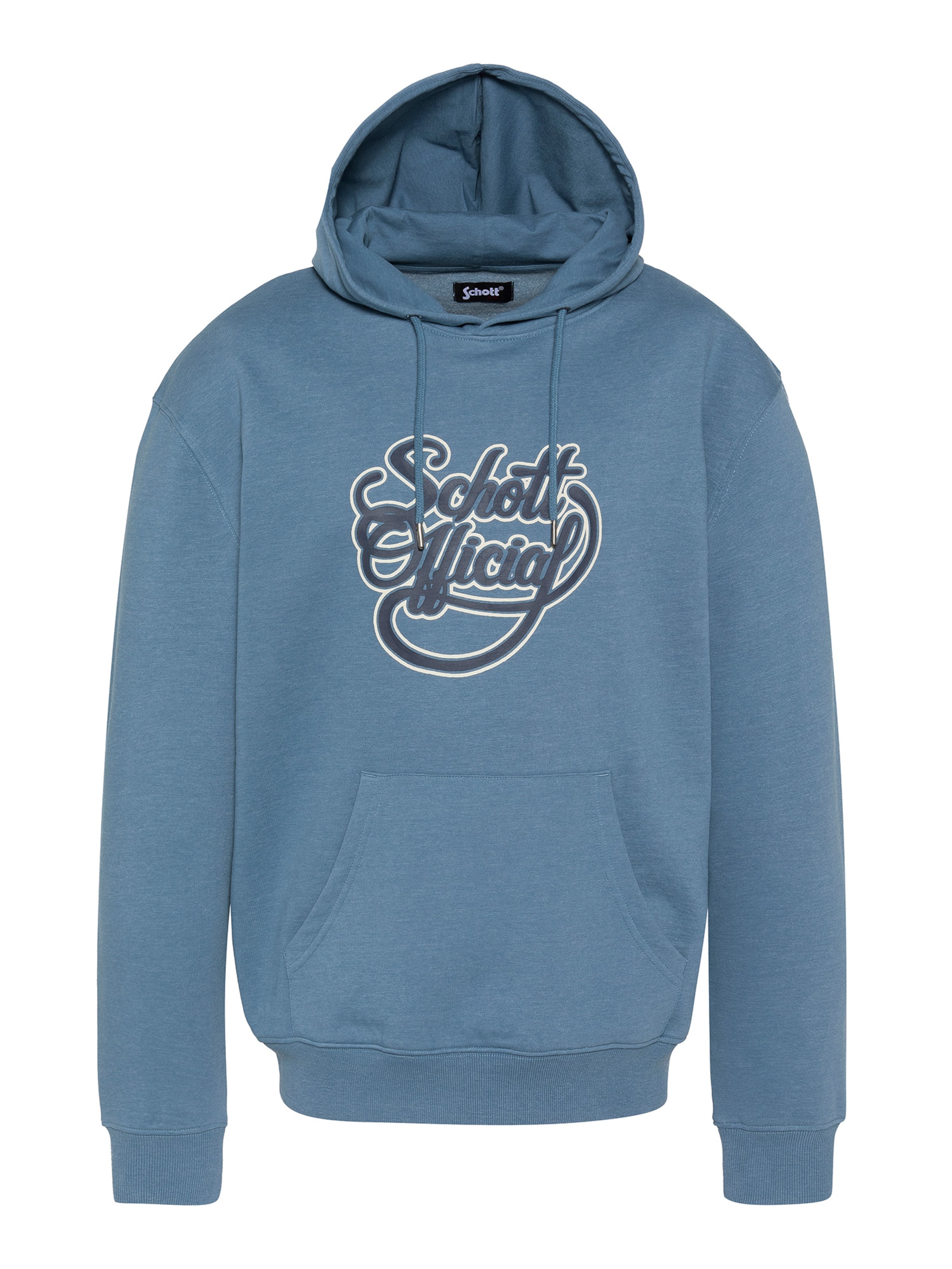 Schott NYC Sweatshirt‌‌‌‌‌‌‌‌ in Blau: Vorderseite