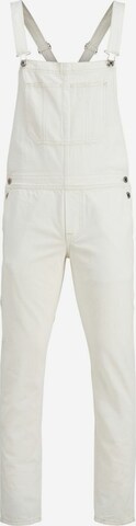 JACK & JONES Regular Overalls in White: front