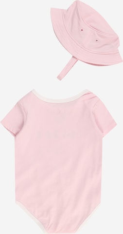 Jordan Set: Body und Hut in Pink
