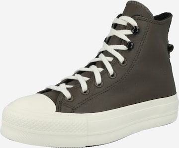CONVERSE High-Top Sneakers 'CHUCK TAYLOR ALL STAR LIFT' in Grey: front