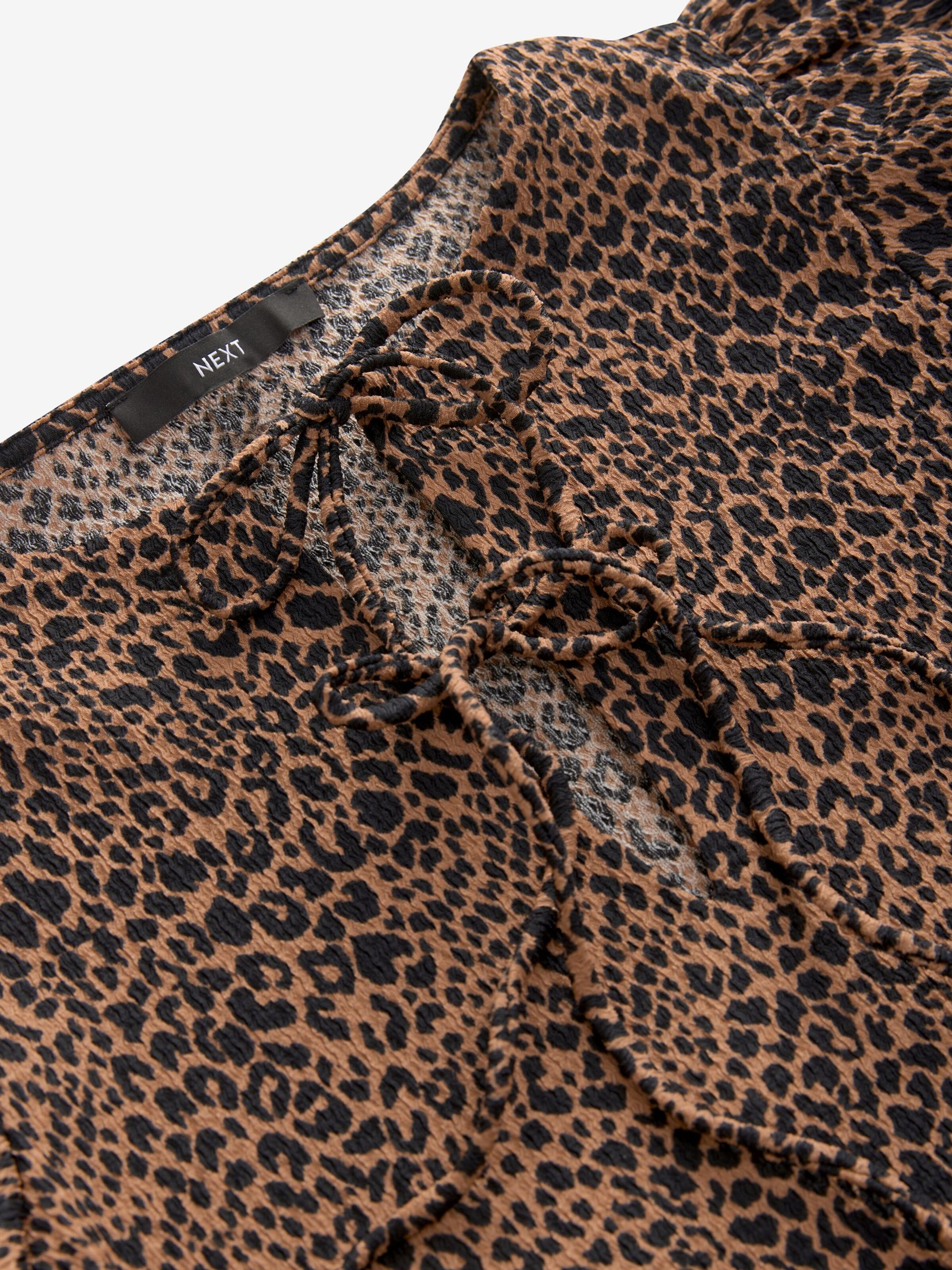 Next Sukienka koszulowa w kolorze brązowy