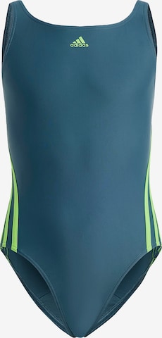 ADIDAS PERFORMANCE Athletic Swimwear in Blue: front