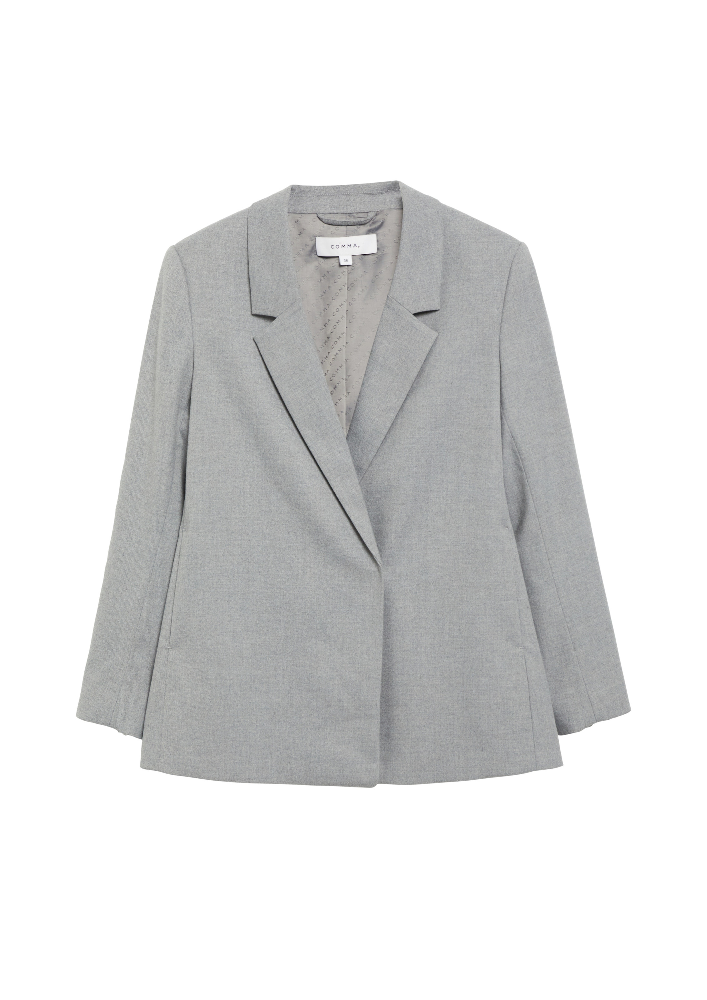 COMMA Blazer in Grau: Vorderseite