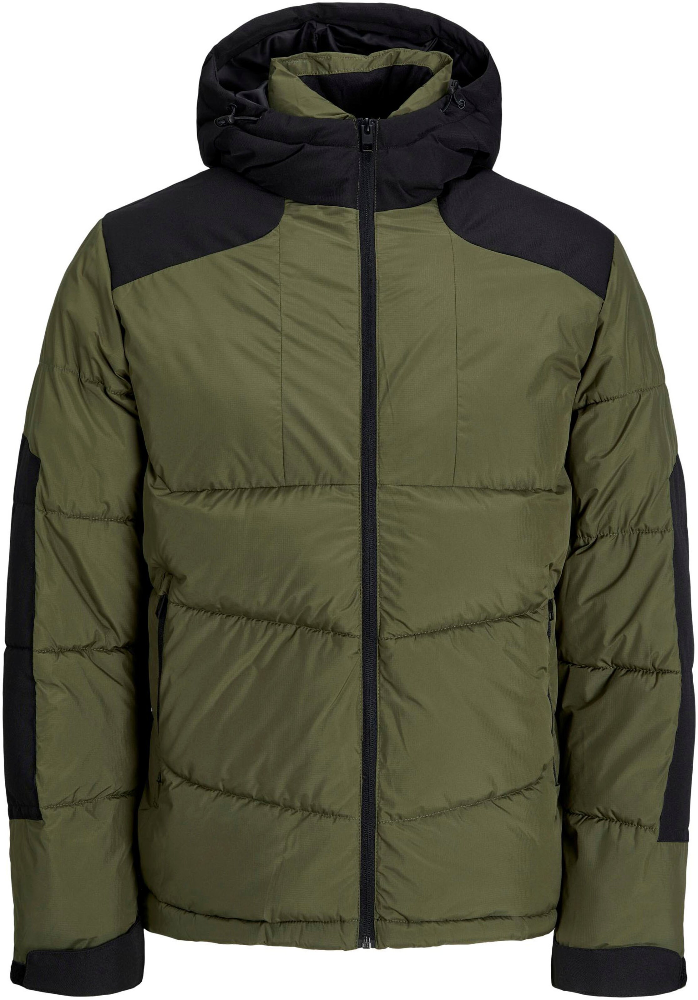 Veste d’hiver 'JCOOtis' JACK & JONES en vert : devant