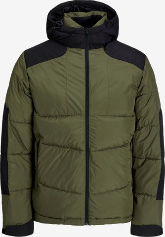 Veste d’hiver 'Otis' JACK & JONES en vert : devant