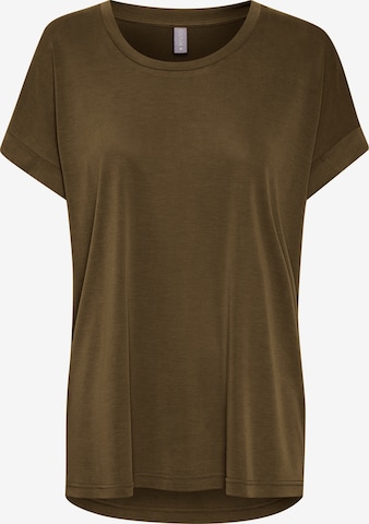 CULTURE Shirt 'Kajsa' in Brown: front