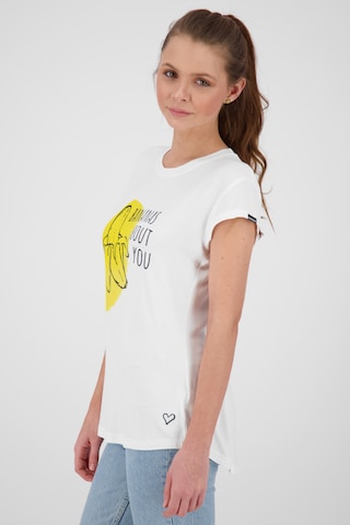 Alife and Kickin - Camiseta 'MimmyAK' en blanco