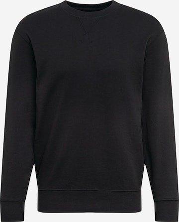 Sweat-shirt 'JASON' SELECTED HOMME en noir : devant