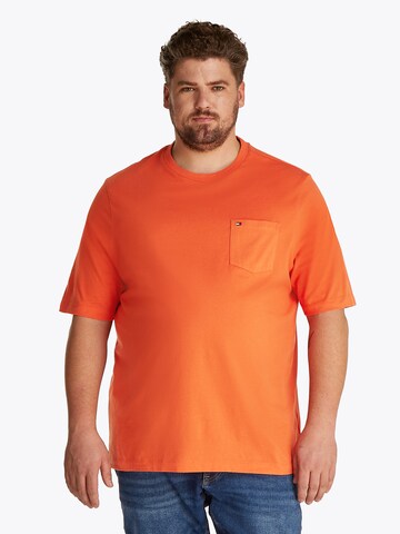 Tommy Hilfiger Big & Tall - Camiseta 'ESSENTIAL' en naranja: frente