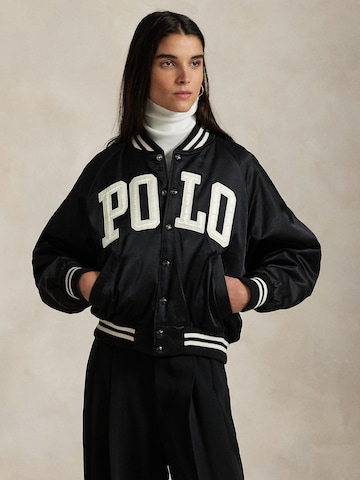 Polo Ralph Lauren Jacke in Schwarz: Vorderseite