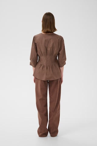 InWear - Blusa 'HAZE' en marrón