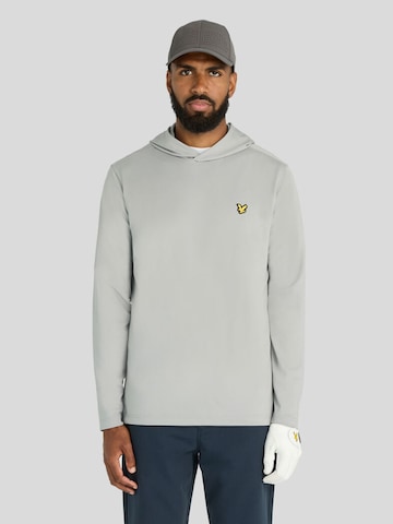 Lyle & Scott Athletic Sweatshirt in Grey: front