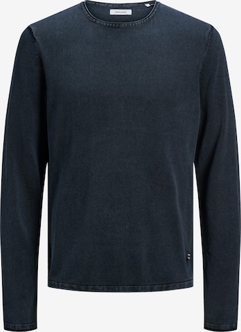 JACK & JONES Sweater 'Leo' in Blue: front
