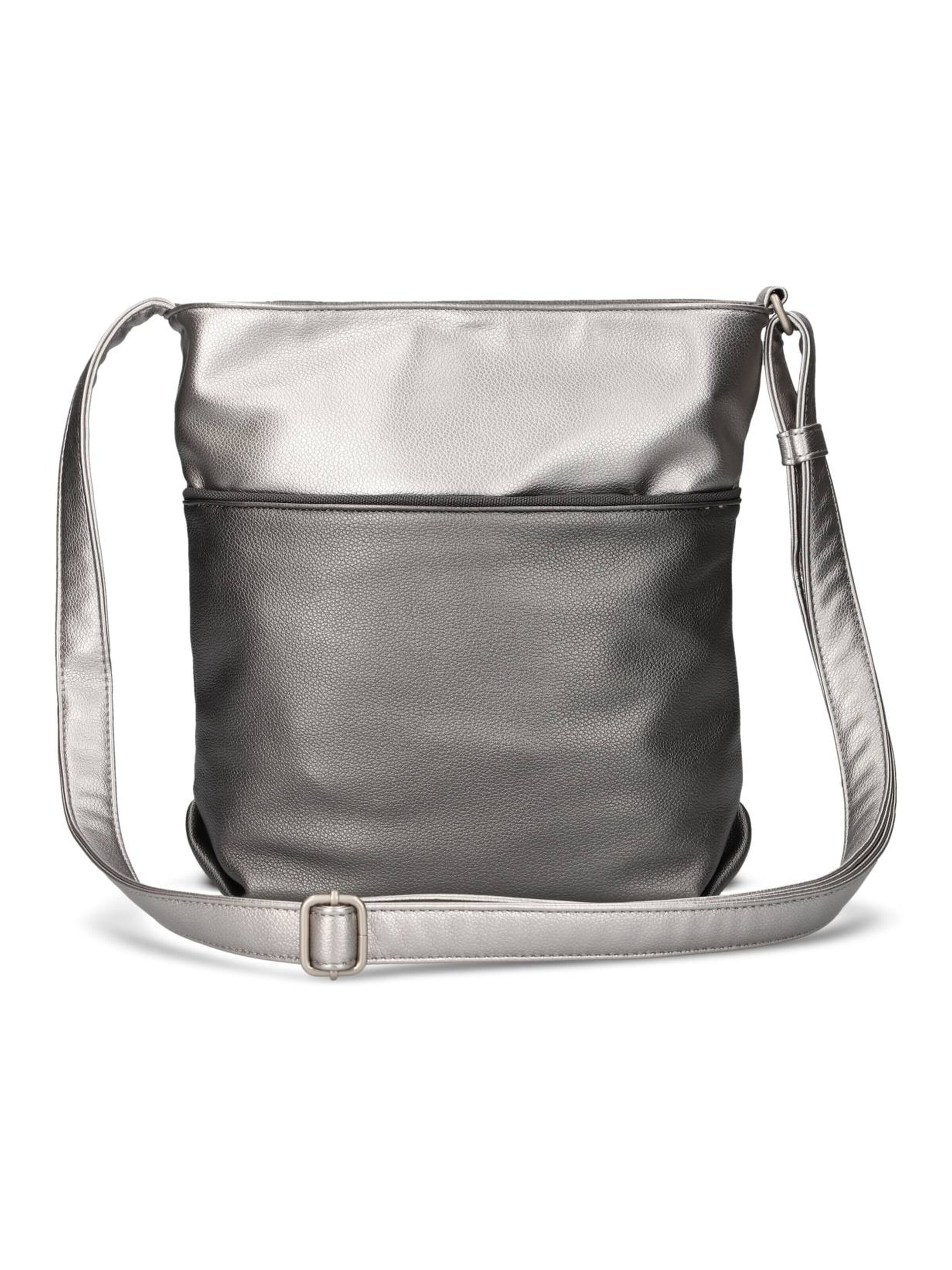 ZWEI Handbag 'JANA J10' in Silver