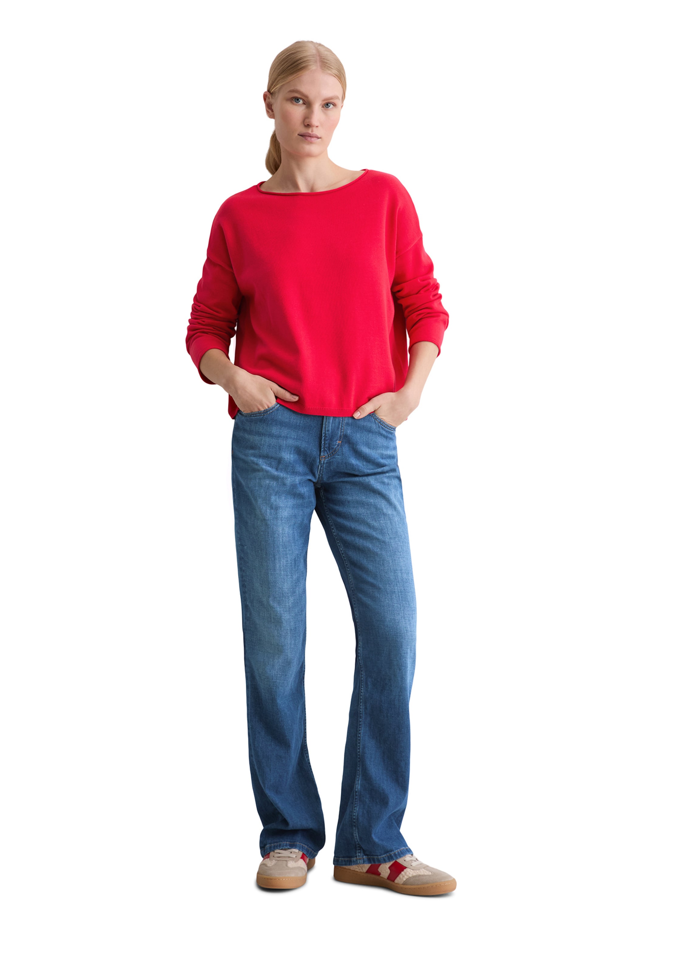 Marc O'Polo Pullover in Rot