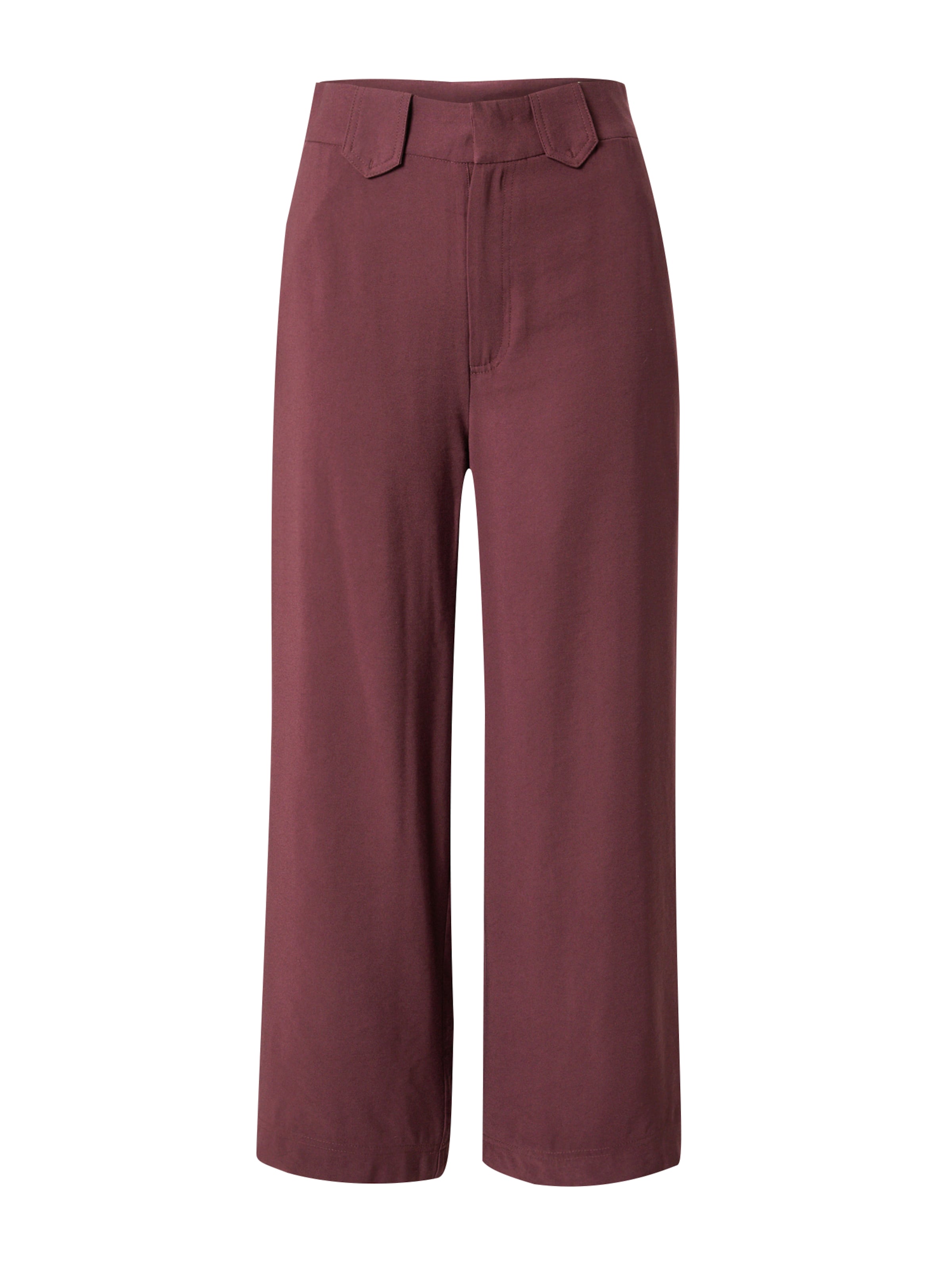Pantalon 'Valentine' ABOUT YOU en marron : devant