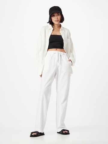 QS Loose fit Pants in White